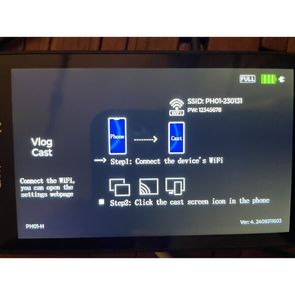 Newmowa Phone Vlog Selfie Monitor Screen Magnetic Phone Holder Samsung ONLY - Picture 3 of 10